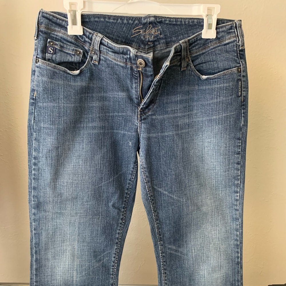 Silver Jeans Denim Capri